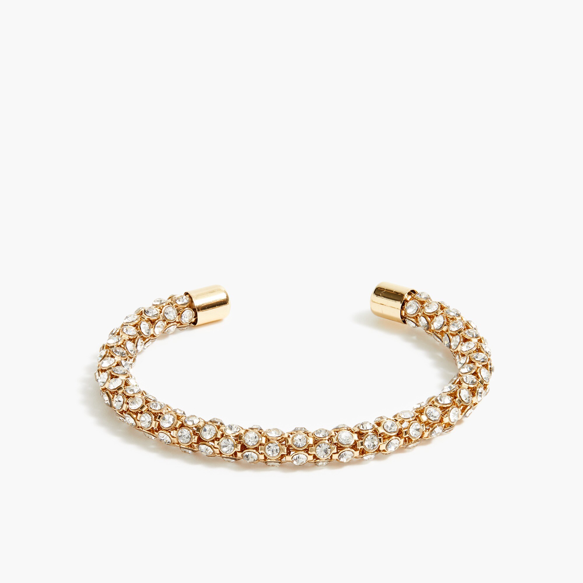  Pav&eacute; crystal cuff bracelet