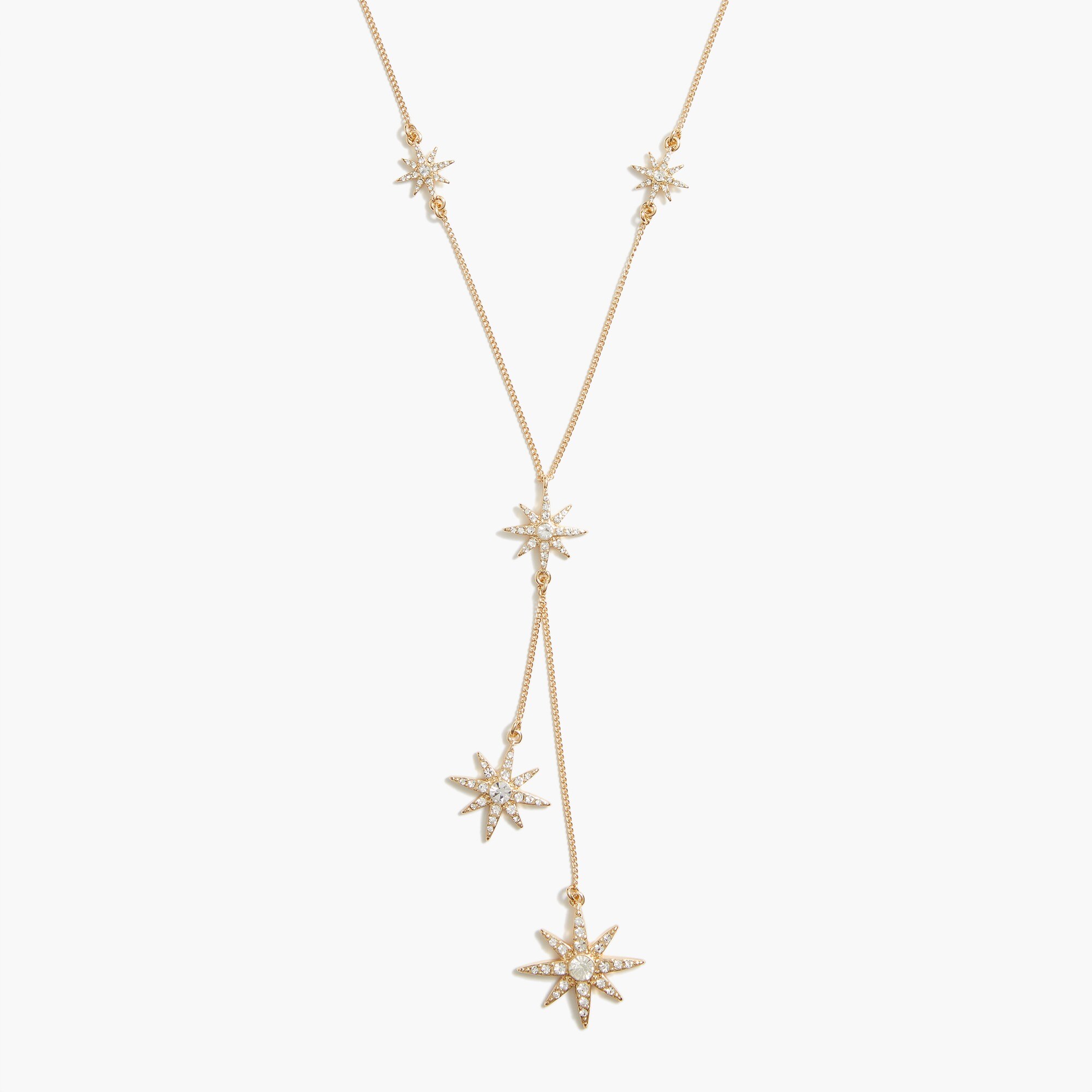 Starburst lariat necklace