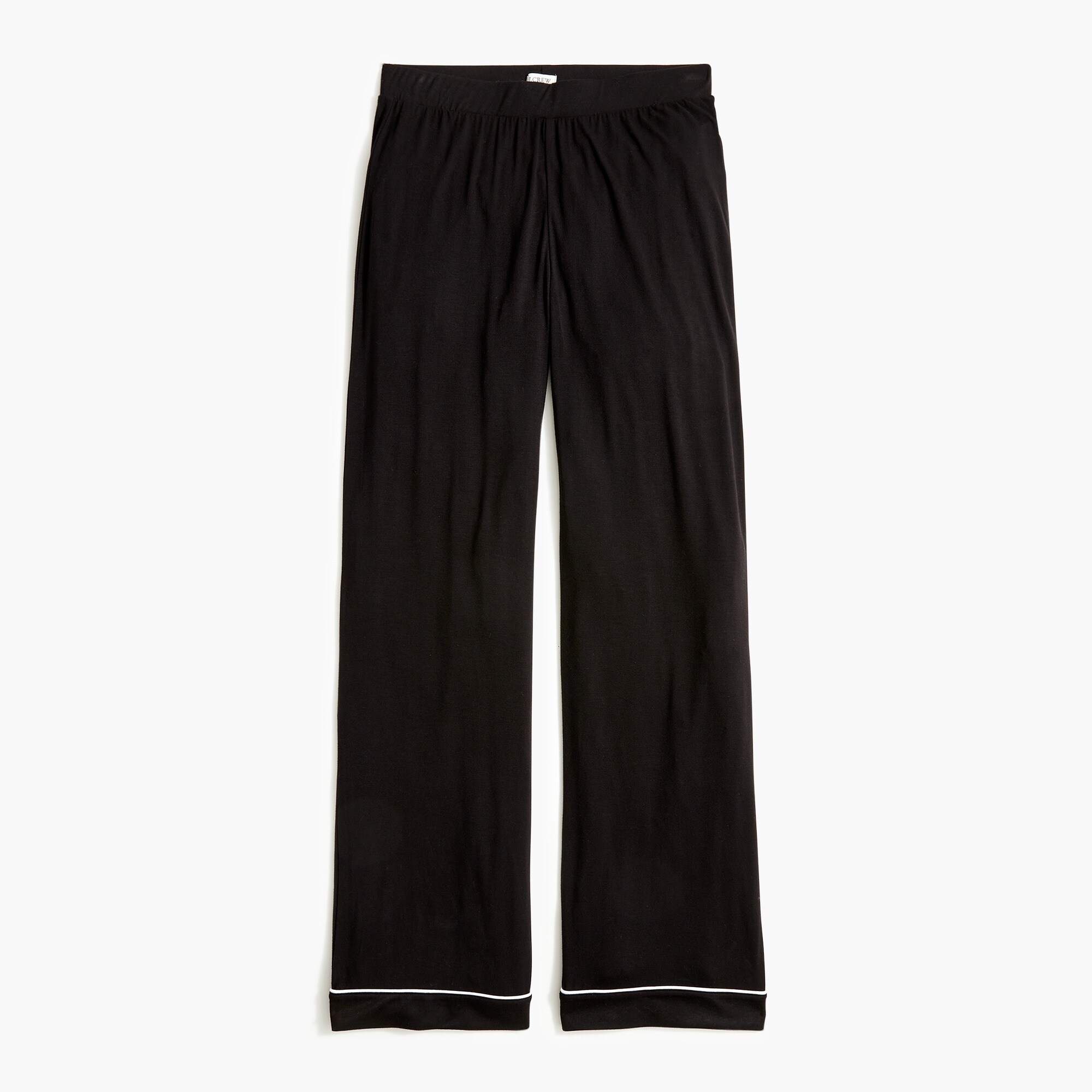 drapey knit pajama pant for women