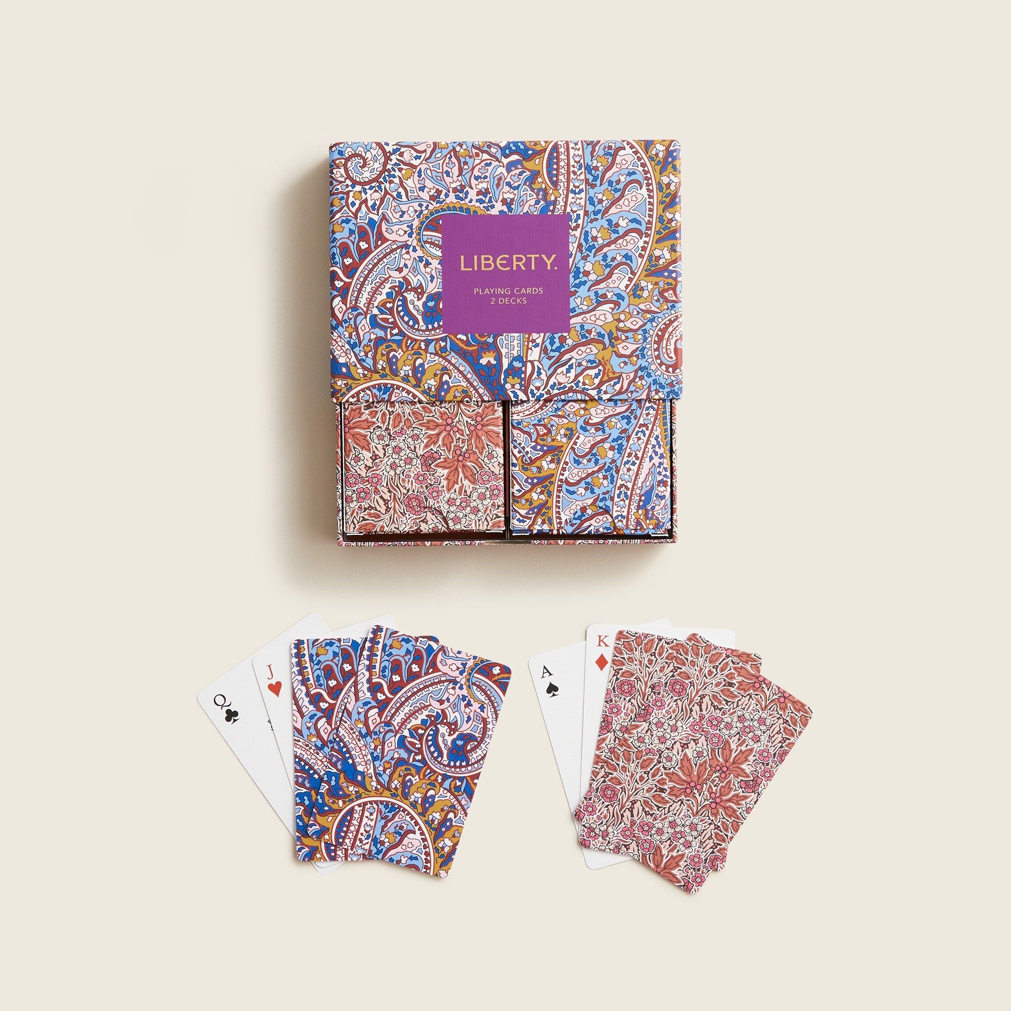 Liberty® Playing Cards For Women | J.Crew