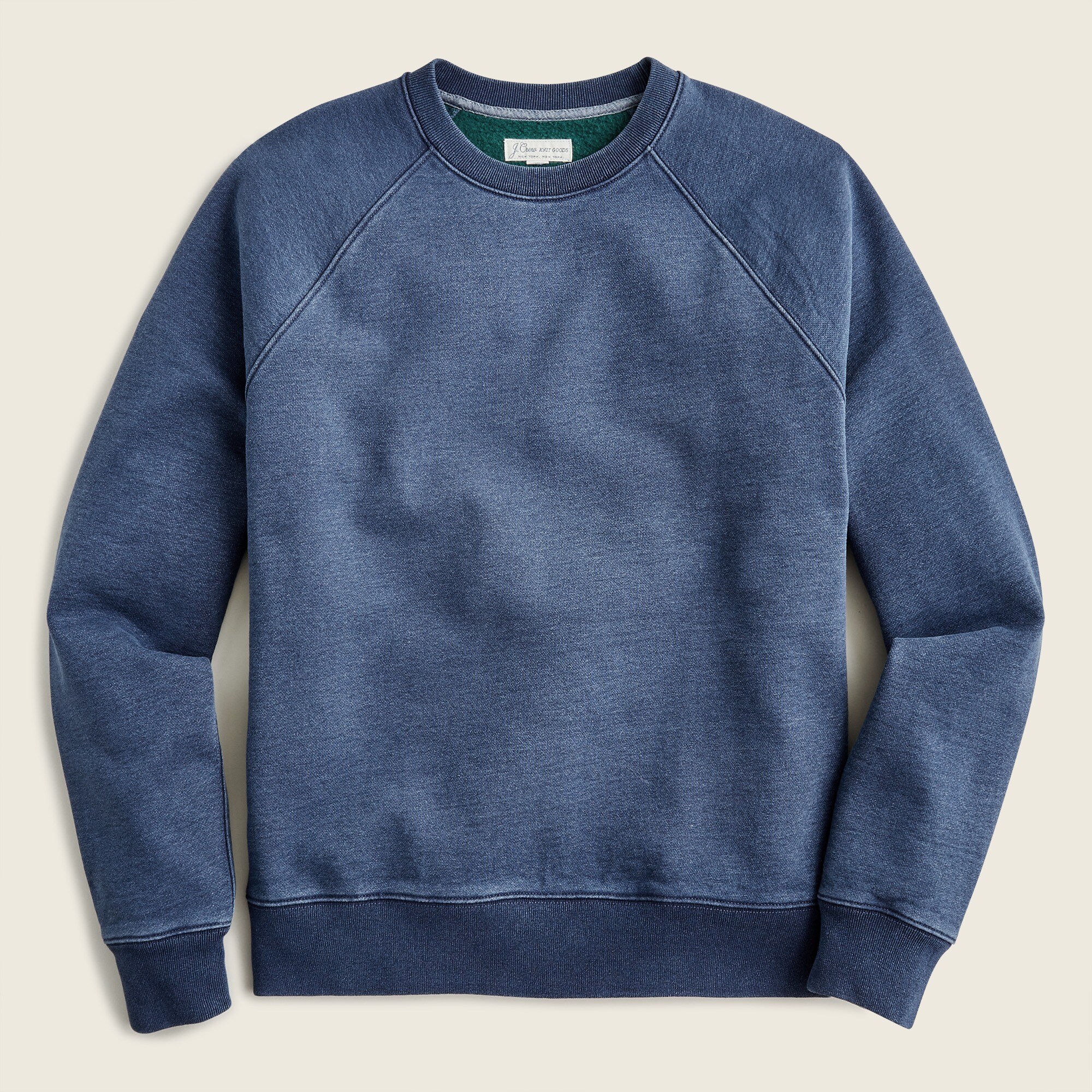 Indigo blue sweatshirt hot sale