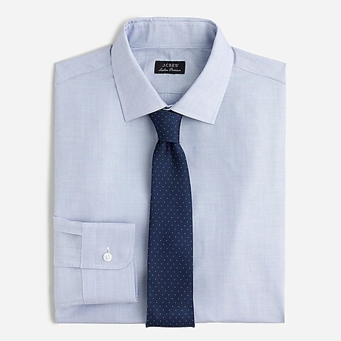 mens Slim-fit Ludlow Premium fine cotton dress shirt