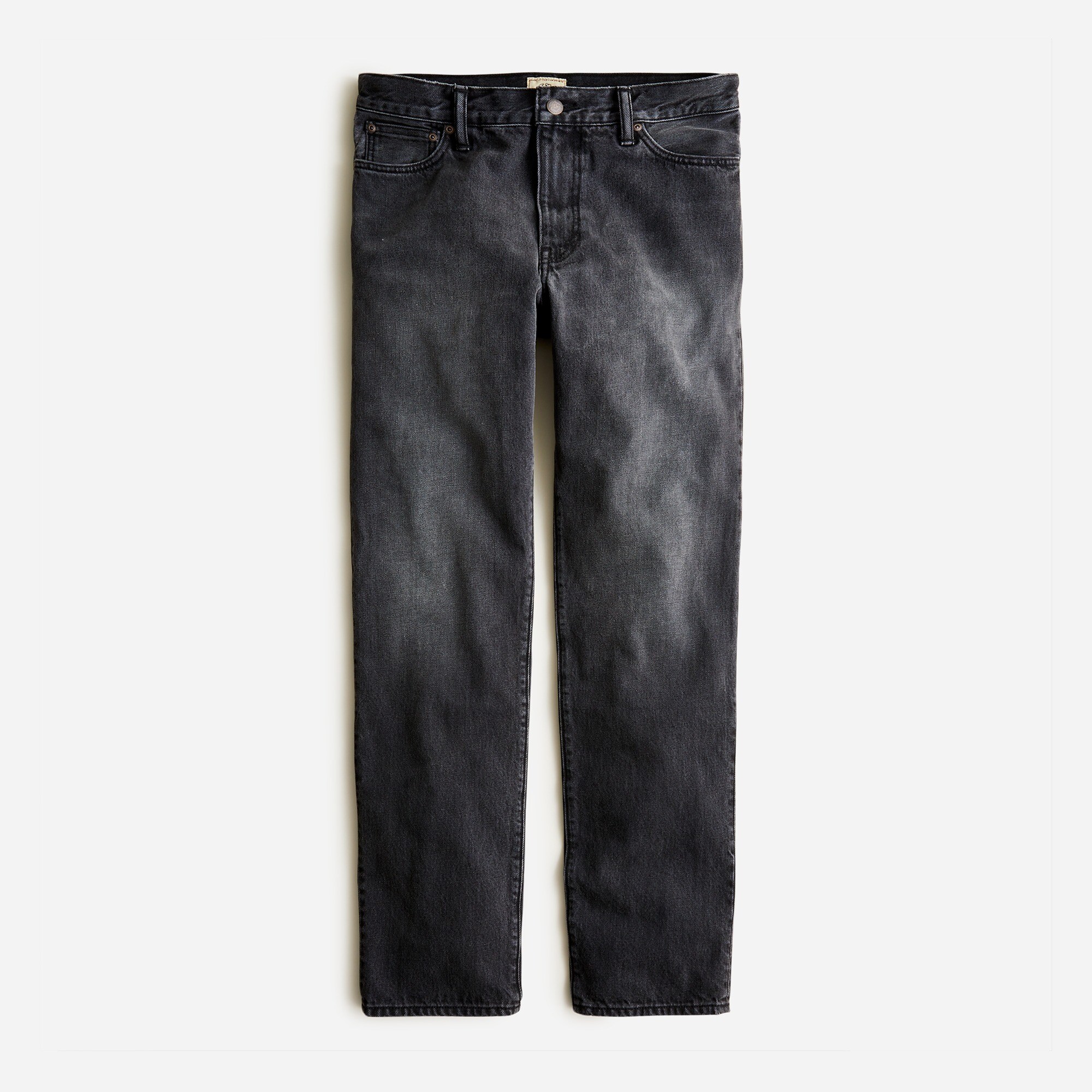 mens Classic Straight-fit jean in deep grey wash
