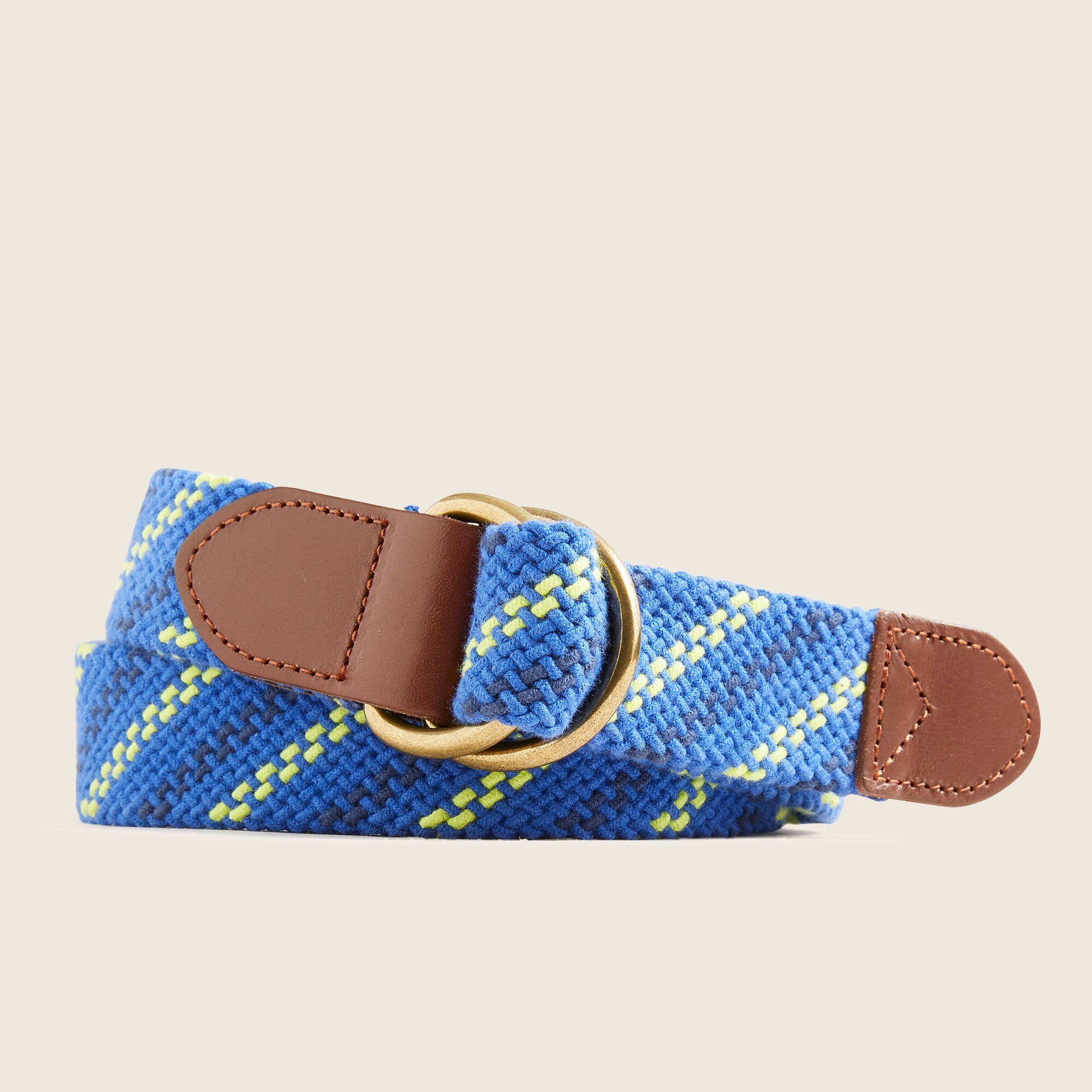 D-ring webbed belt