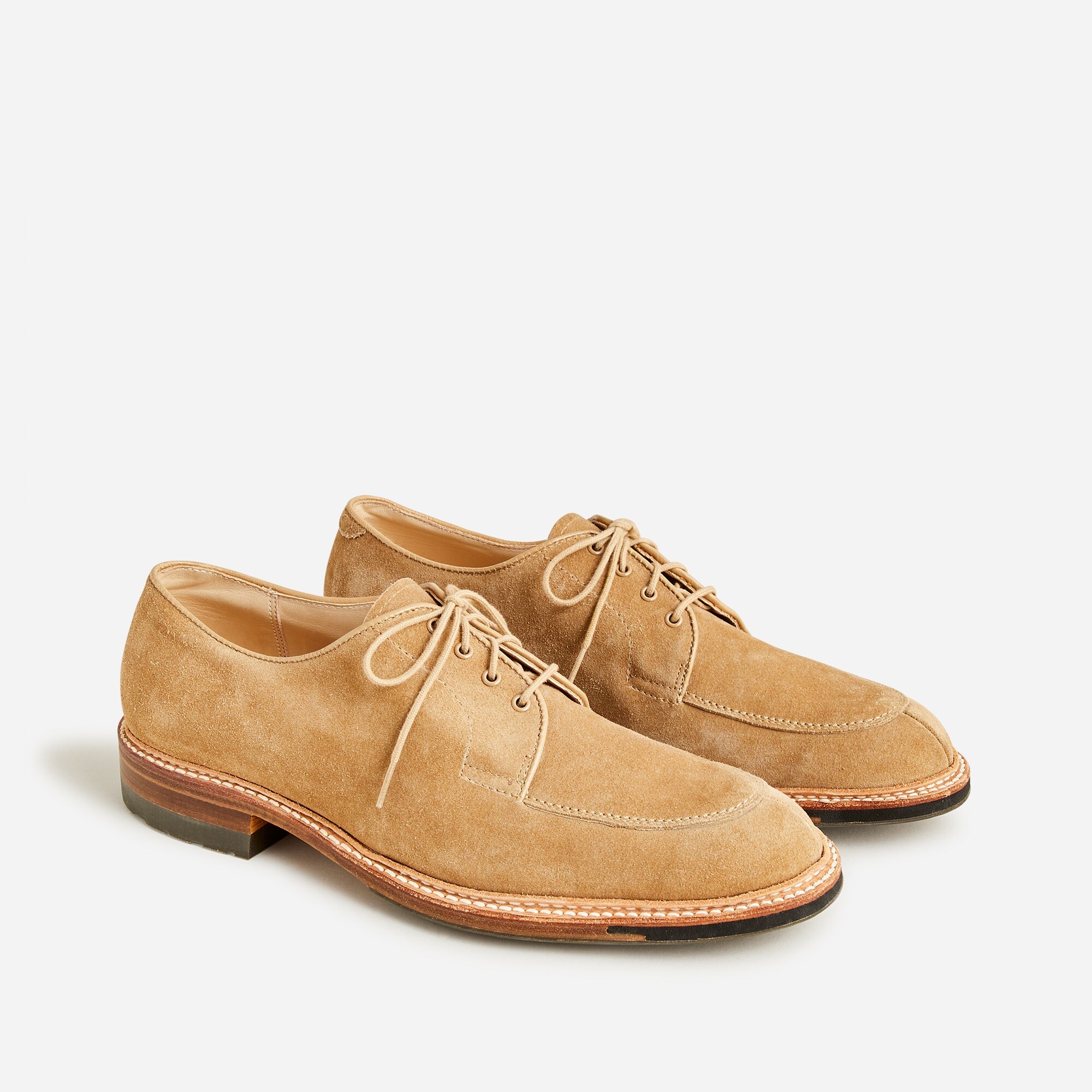 Alden® For J.Crew Suede Split-toe Bluchers For Men | J.Crew