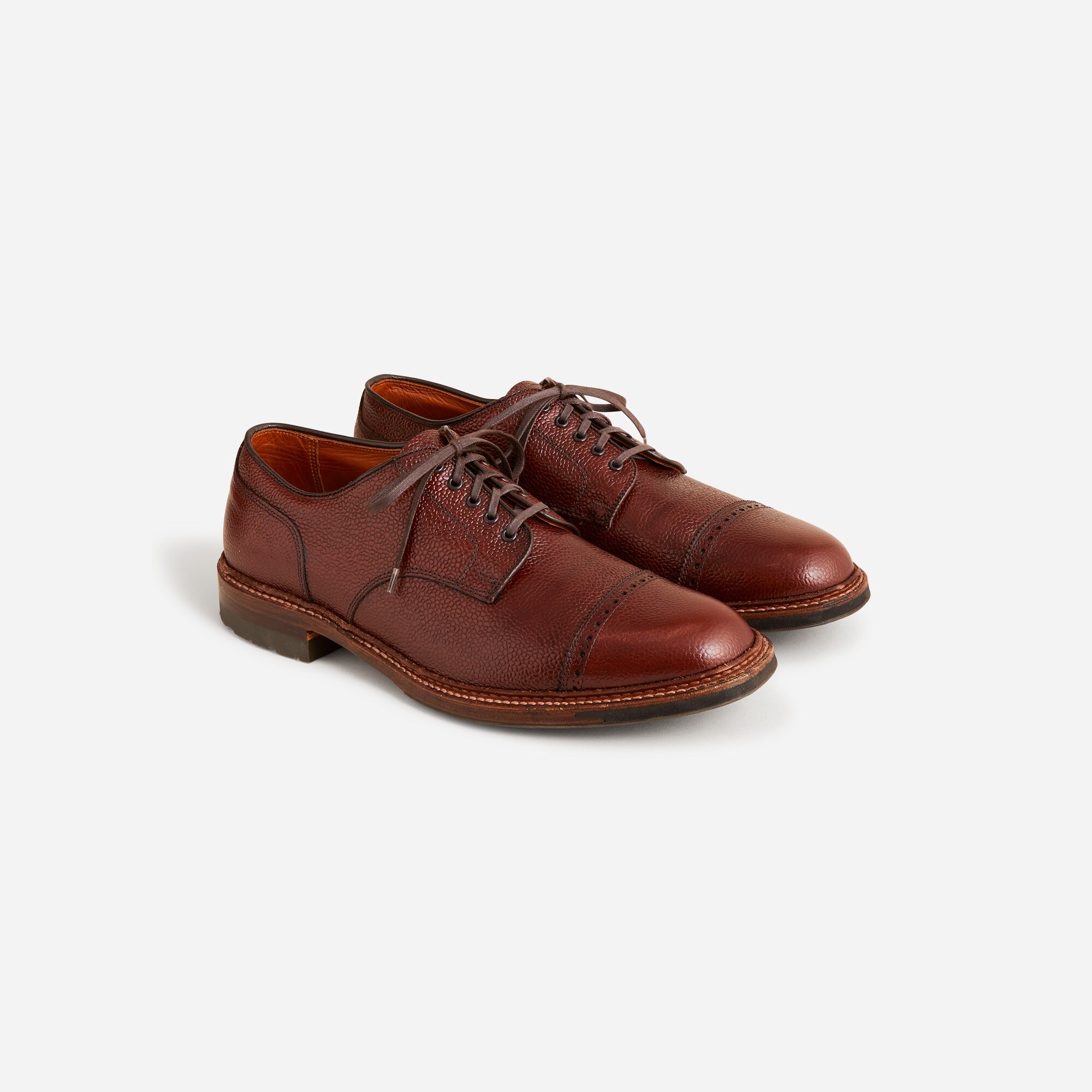 Alden® for J.Crew cap-toe bluchers