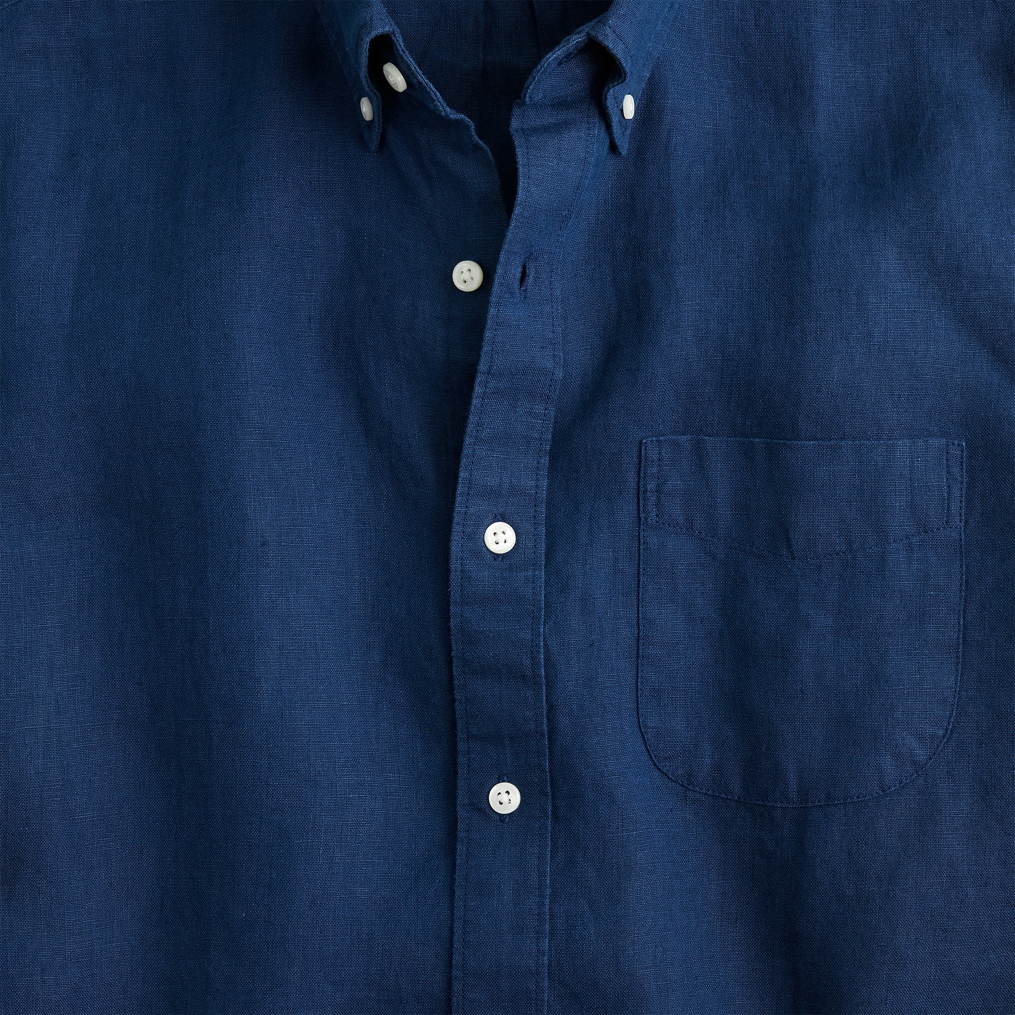 Short-sleeve Baird McNutt Irish linen shirt