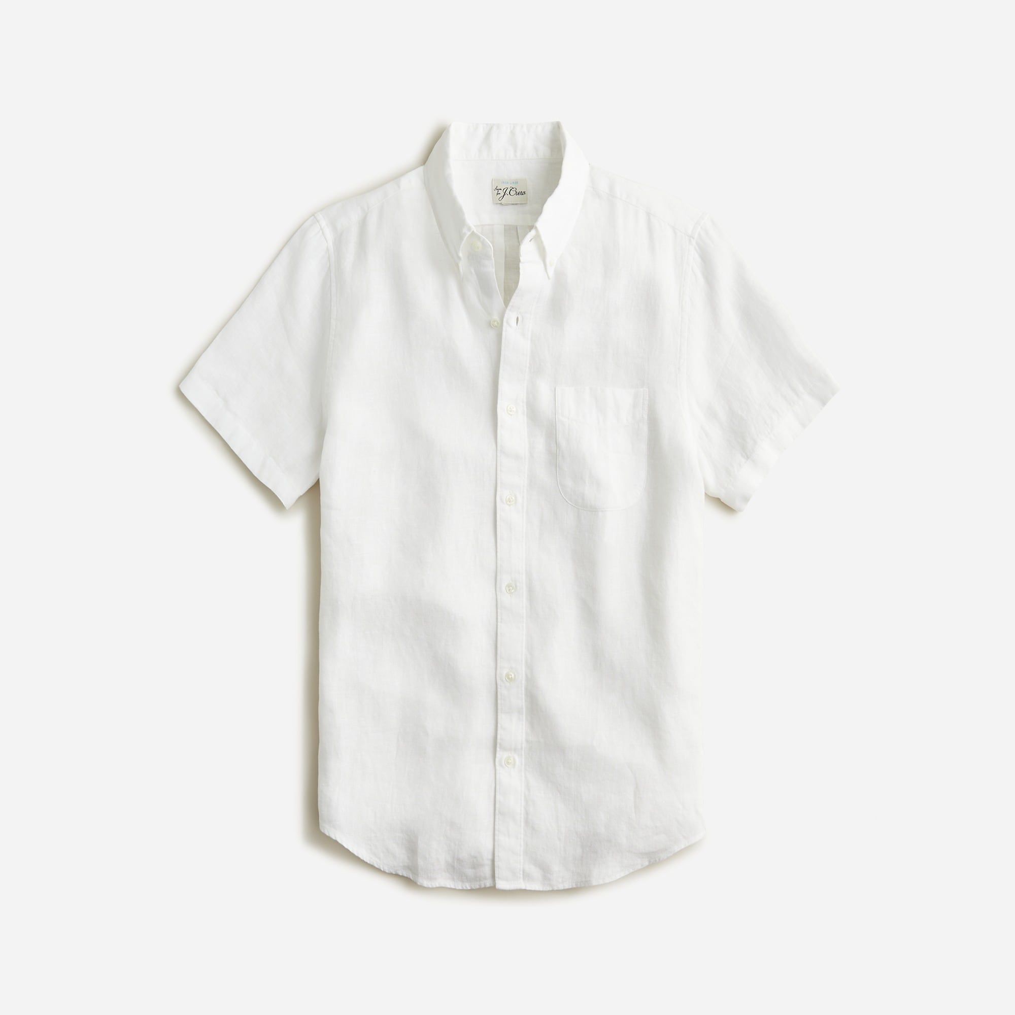  Short-sleeve Baird McNutt Irish linen shirt