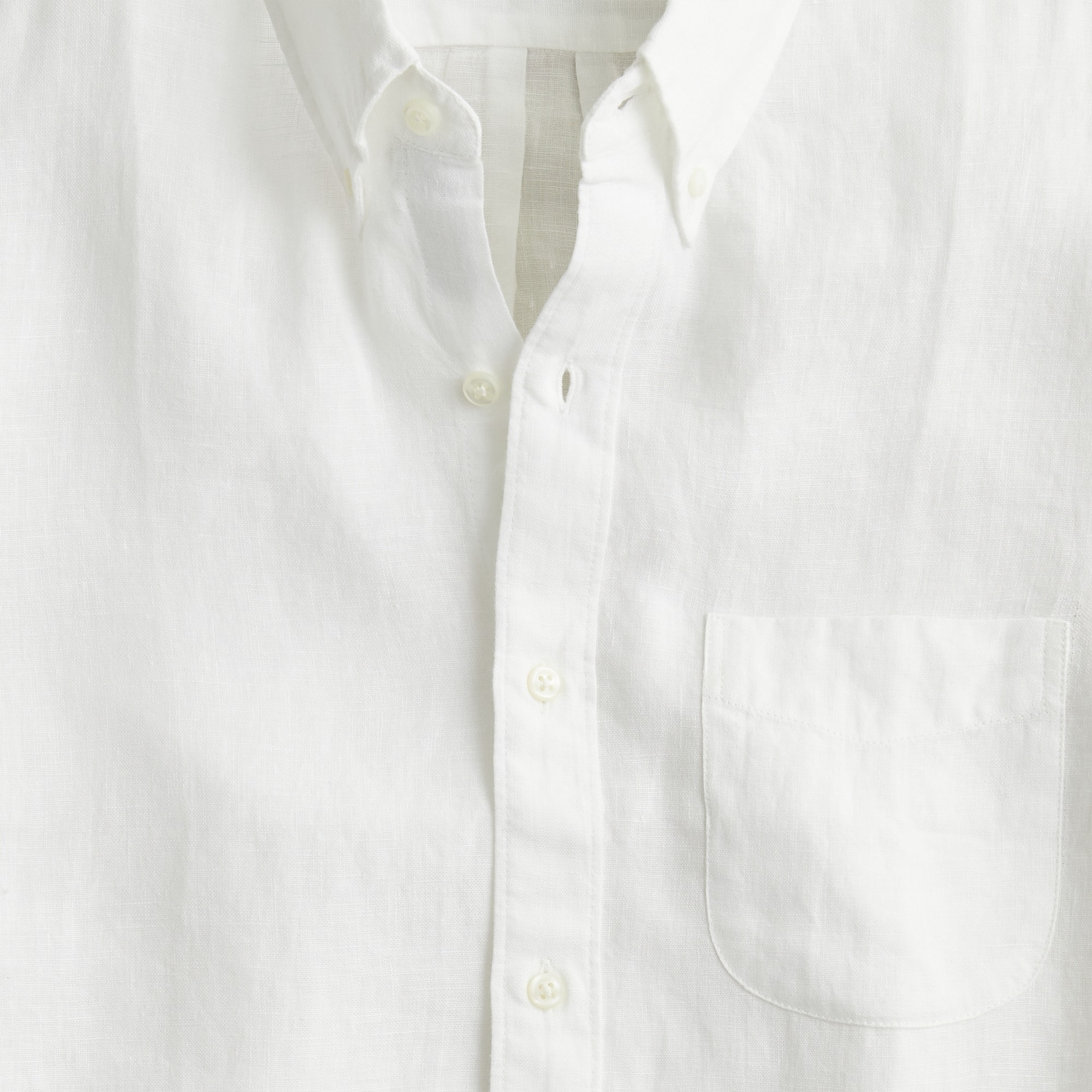Short-sleeve Baird McNutt Irish linen shirt