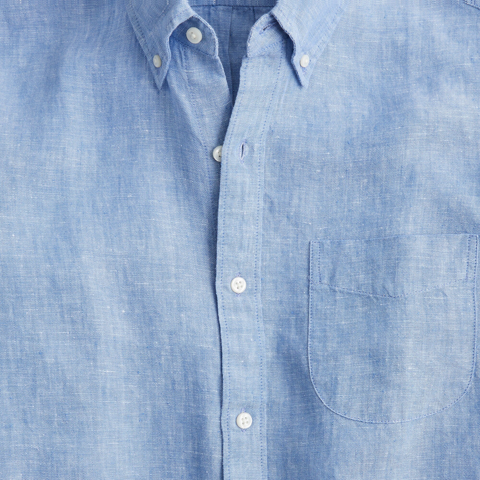 Short-sleeve Baird McNutt Irish linen shirt