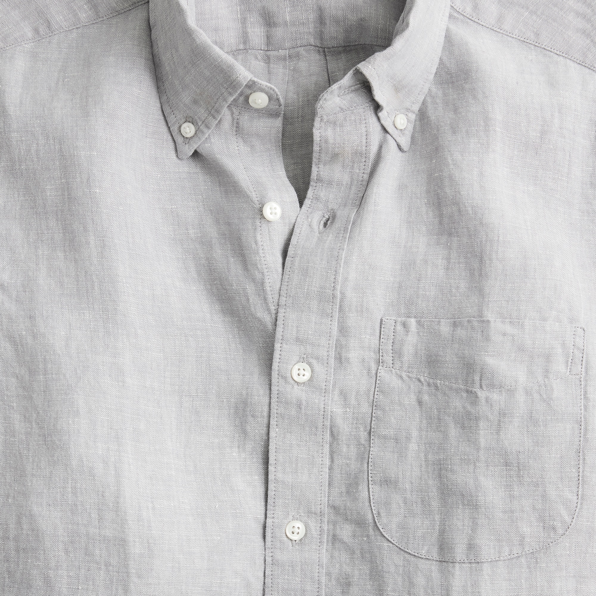 Short-sleeve Baird McNutt Irish linen shirt