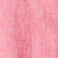 Tall short-sleeve Baird McNutt Irish linen shirt LIGHT CERISE