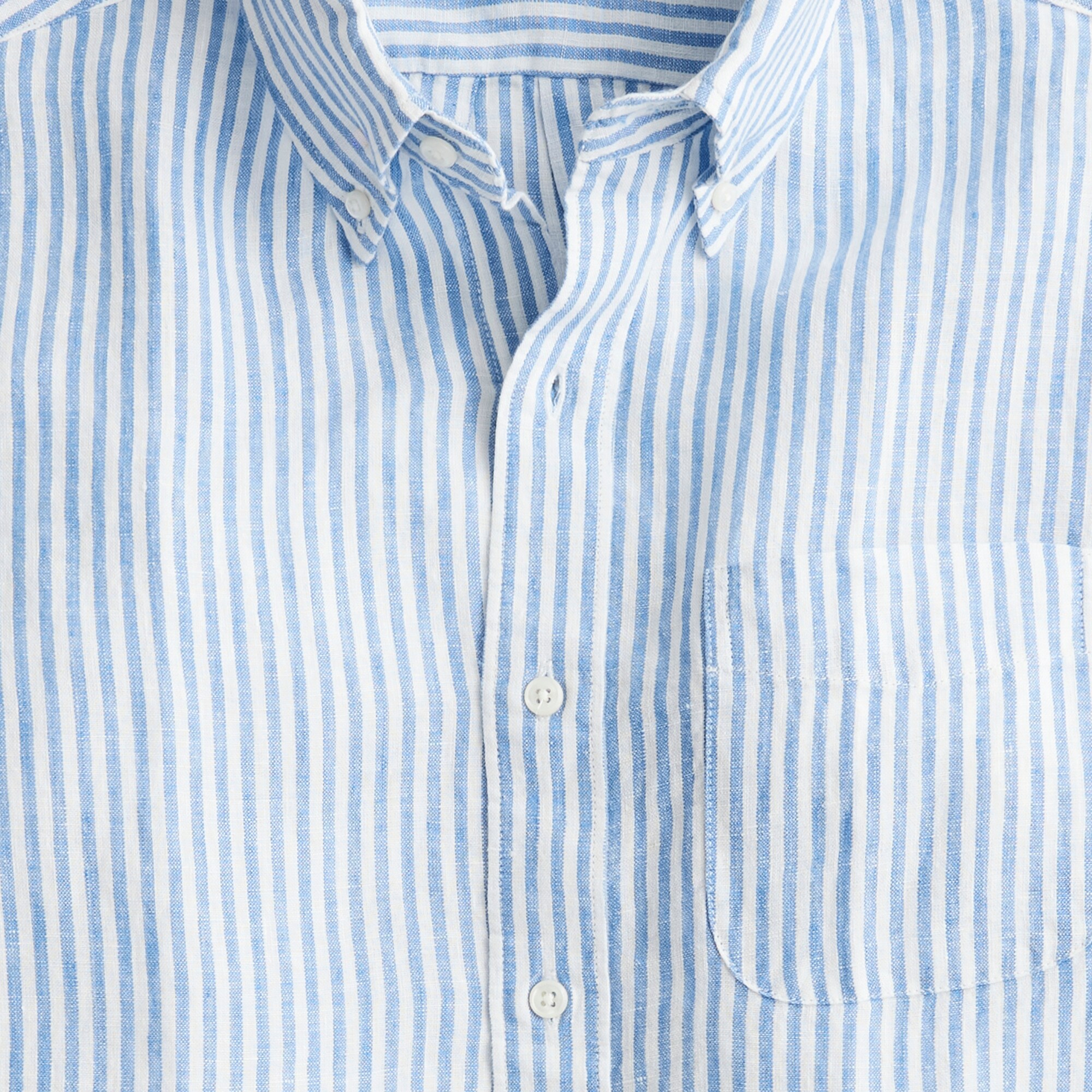 Short-sleeve Baird McNutt Irish linen shirt