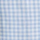 Short-sleeve Baird McNutt Irish linen shirt ERICSON GINGHAM CORNFLO