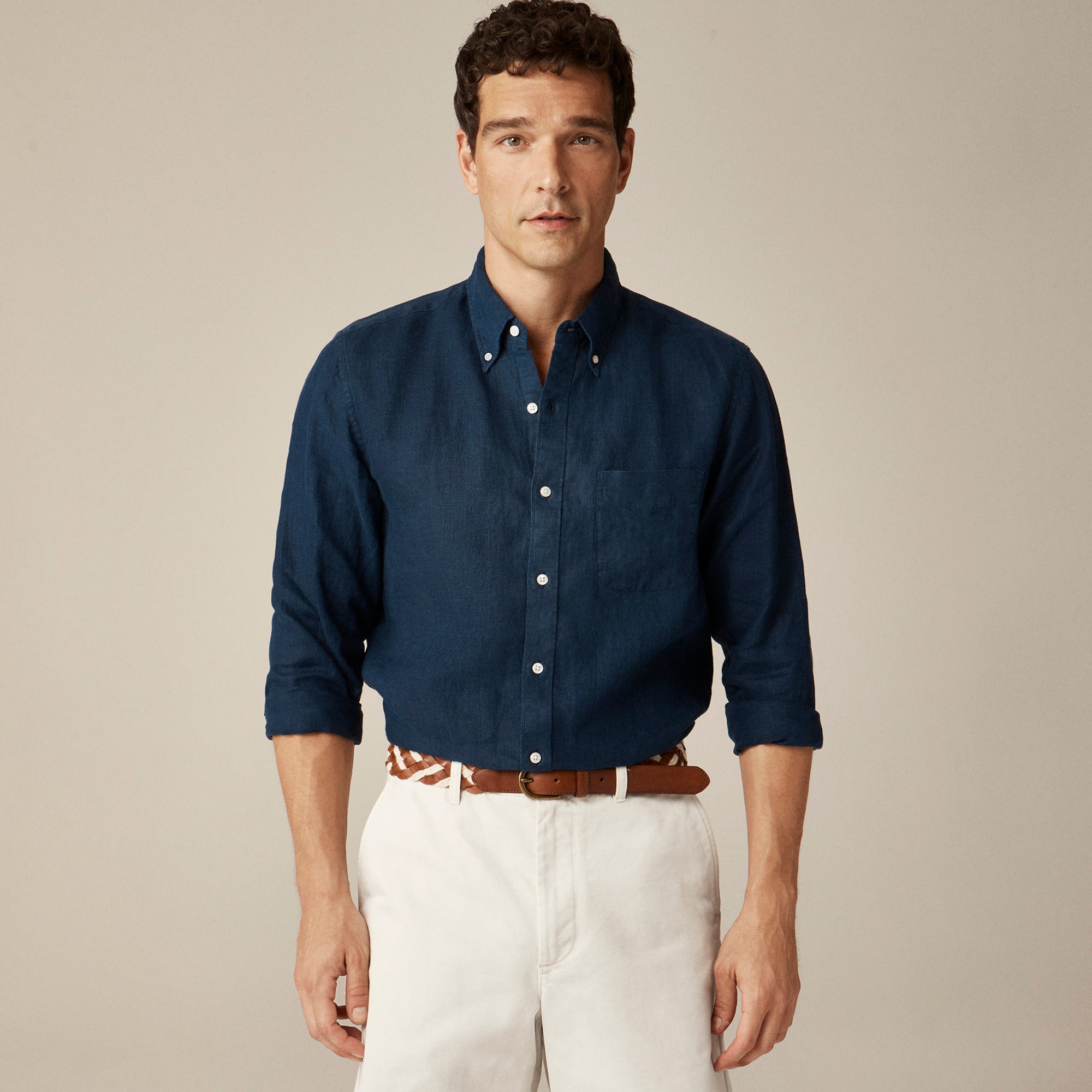  Tall Baird McNutt Irish linen shirt