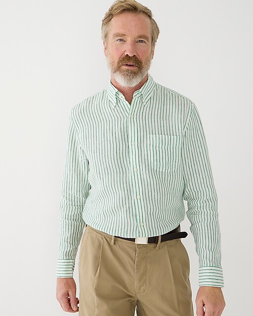mens Baird McNutt Irish linen shirt