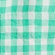 Baird McNutt garment-dyed Irish linen shirt KELLS GINGHAM AQUA