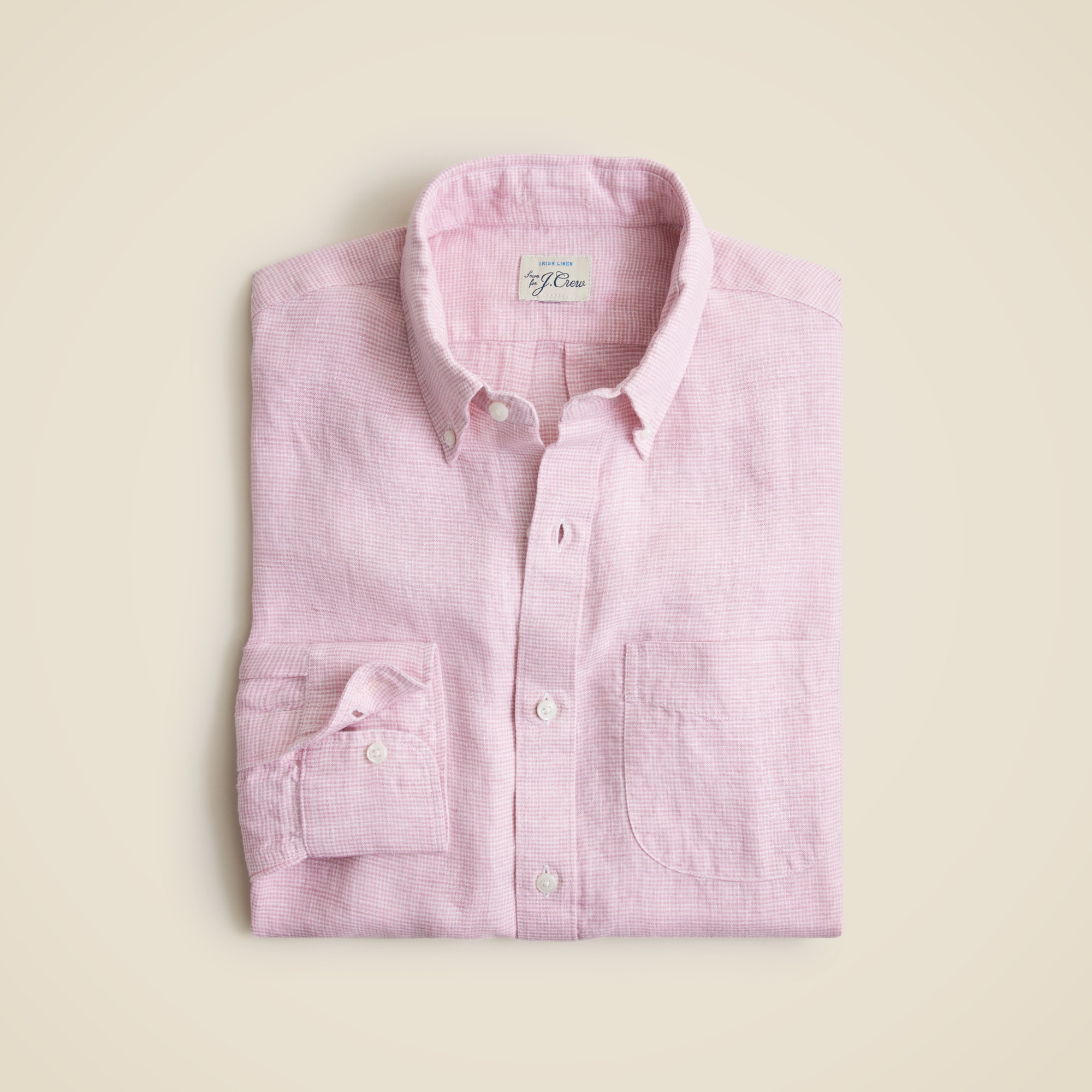 mens Baird McNutt Irish linen shirt