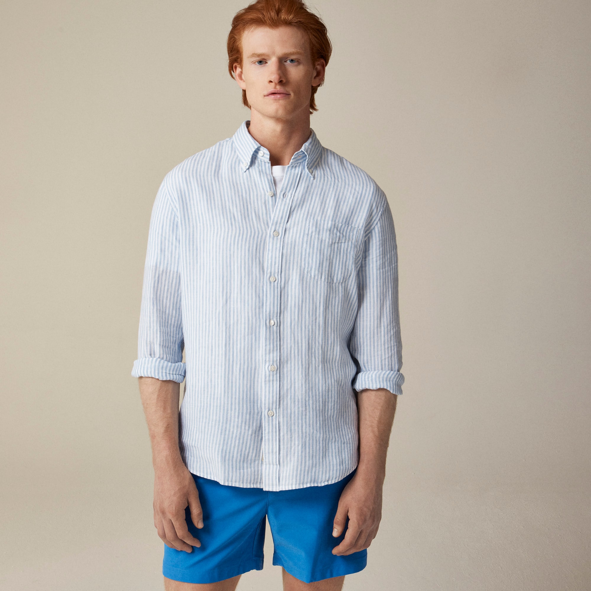 j.crew: baird mcnutt irish linen shirt for men