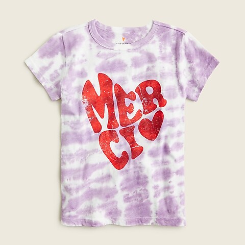 girls Girls' tie-dye graphic T-shirt