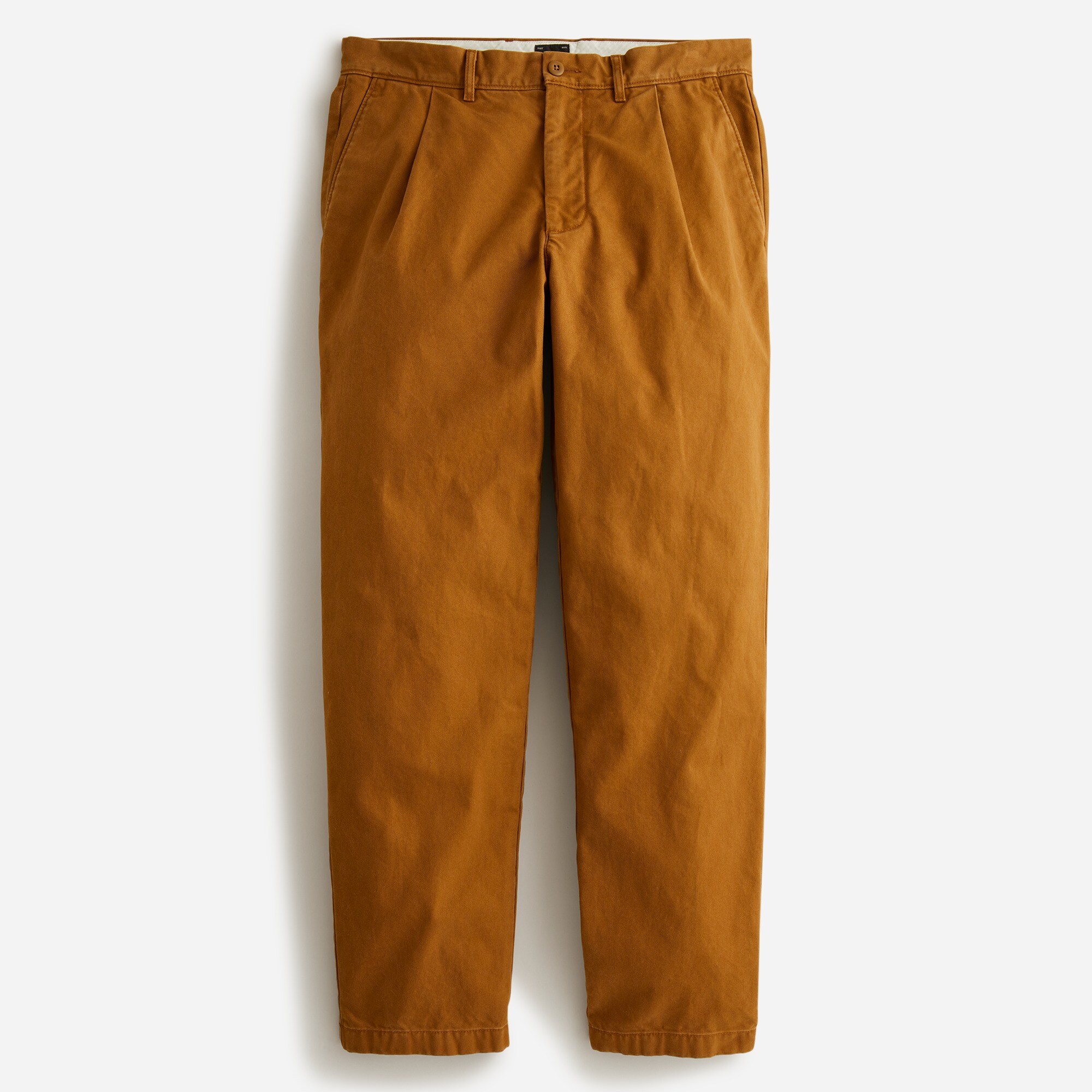 Classic pleated chino pant