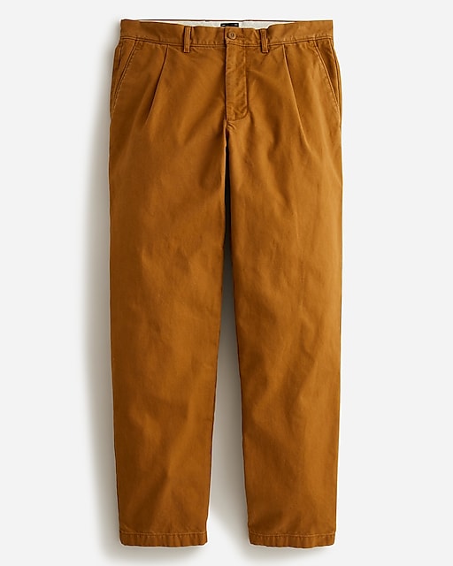  Classic pleated chino pant