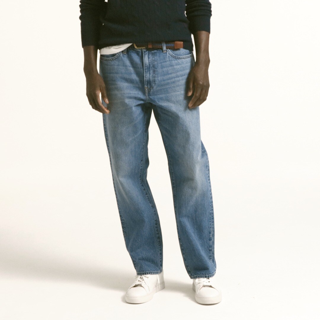 Classic Relaxed-fit jean in four-year wash