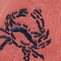 Boys' crab baseball hat DUSTY RED CRAB factory: boys' crab baseball hat for boys