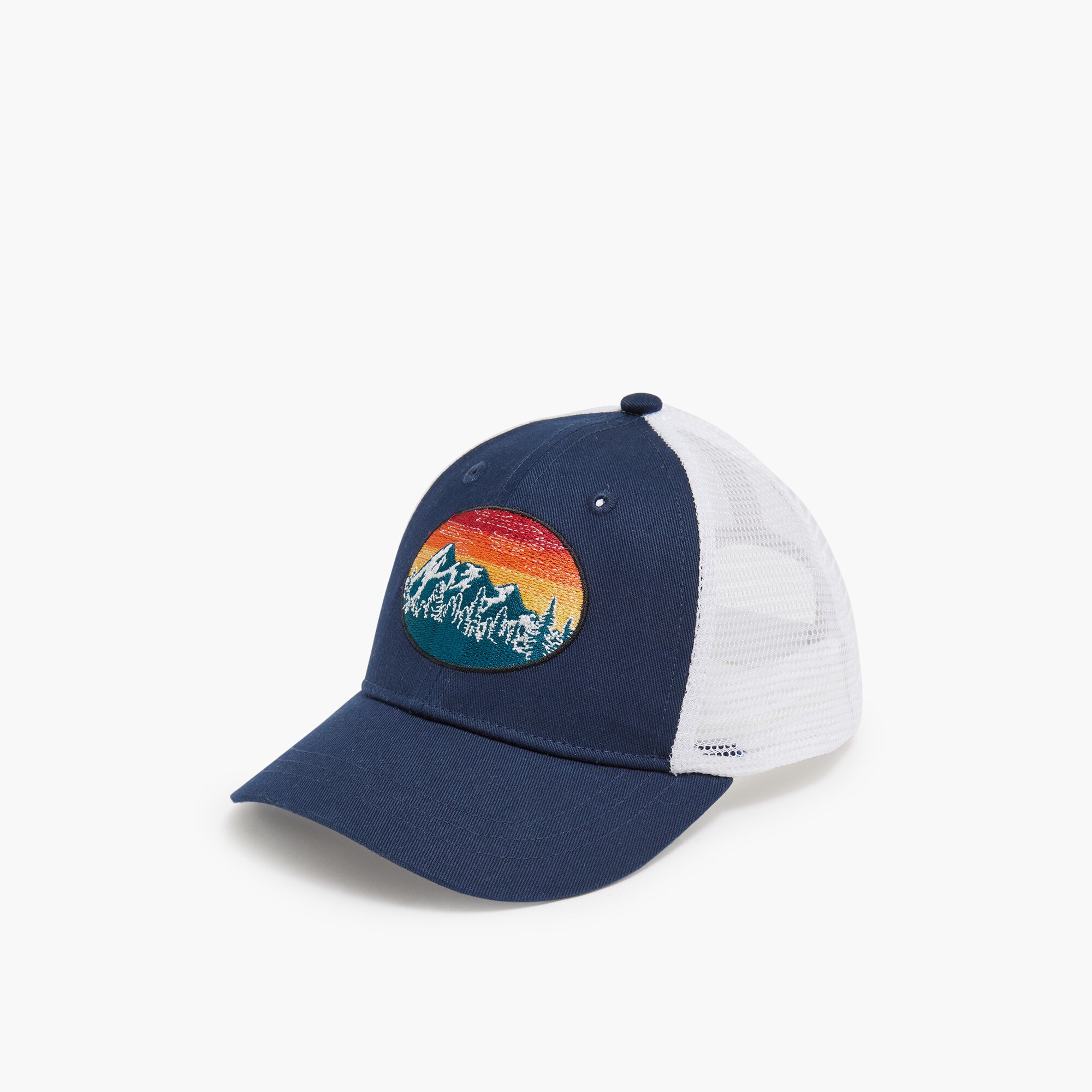 boys' sunset trucker hat for boys