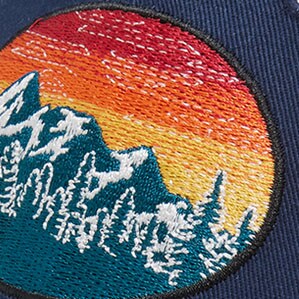 Boys' sunset trucker hat MOUNTAIN HAT TRUCKER NA factory: boys' sunset trucker hat for boys