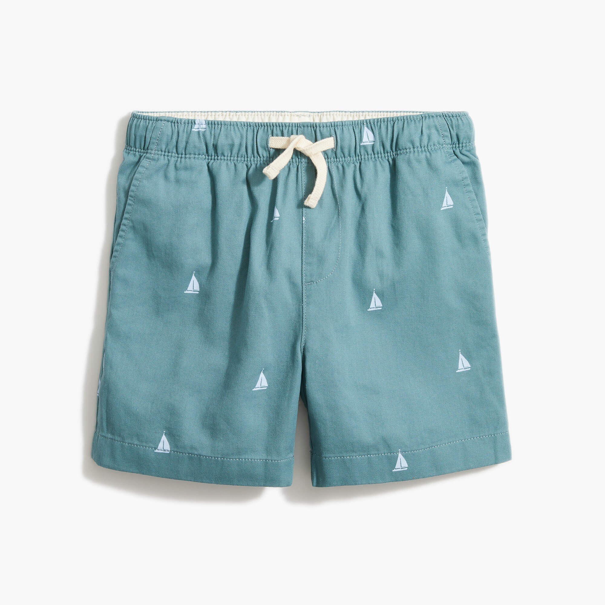 Boys' pull-on cotton dock short