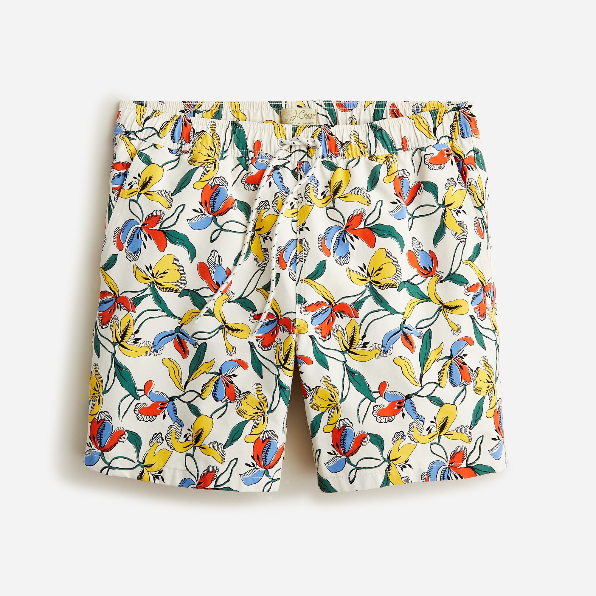 J.Crew 8" Stretch Swim Trunk In Print For Men