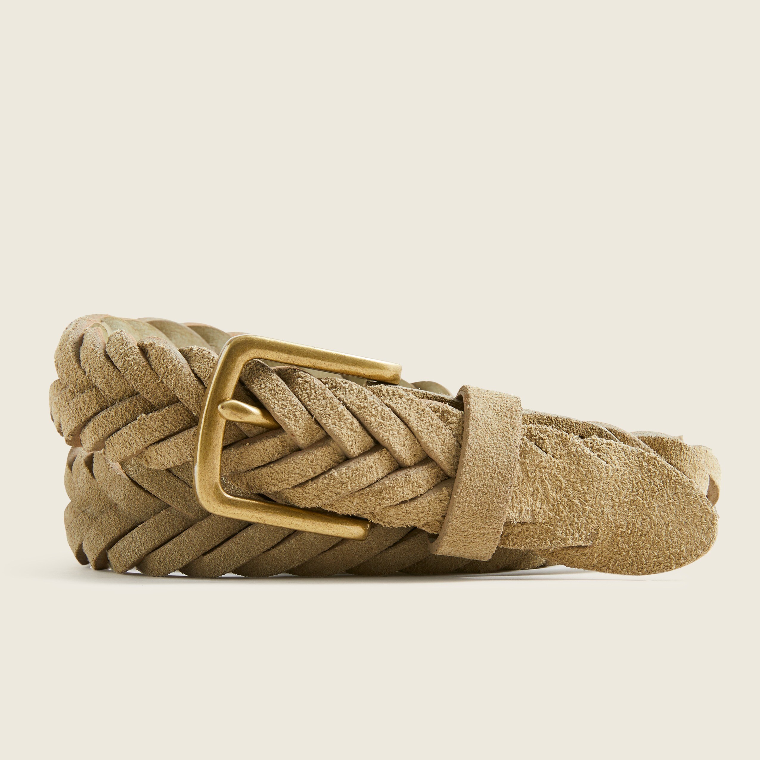 J.CREW ITALIAN SUEDE LEATHER BRASS LUX Belt UNQIUE Grommet Belt In Italian Leather For Women | J.Crew main image 2