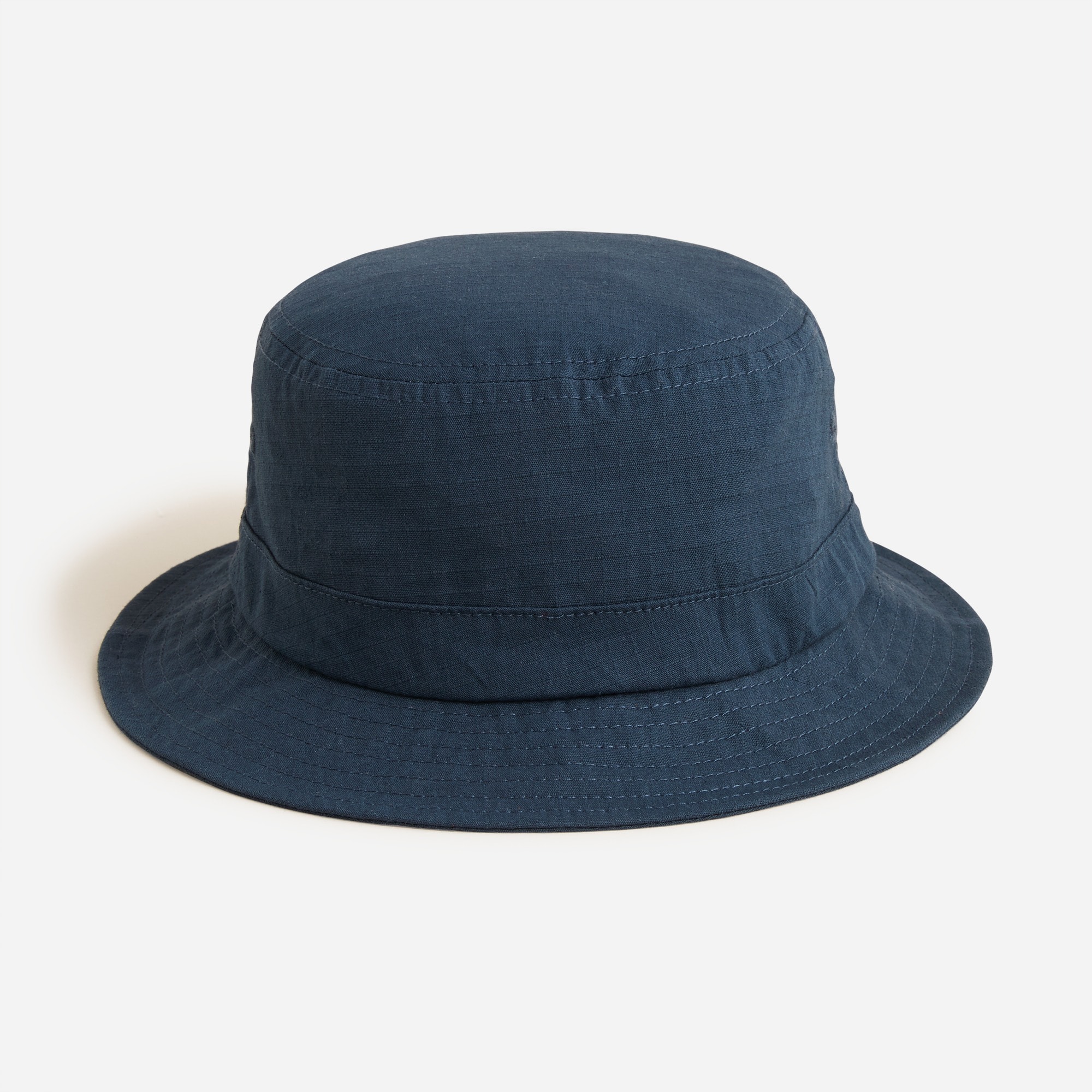 Garment-dyed ripstop bucket hat
