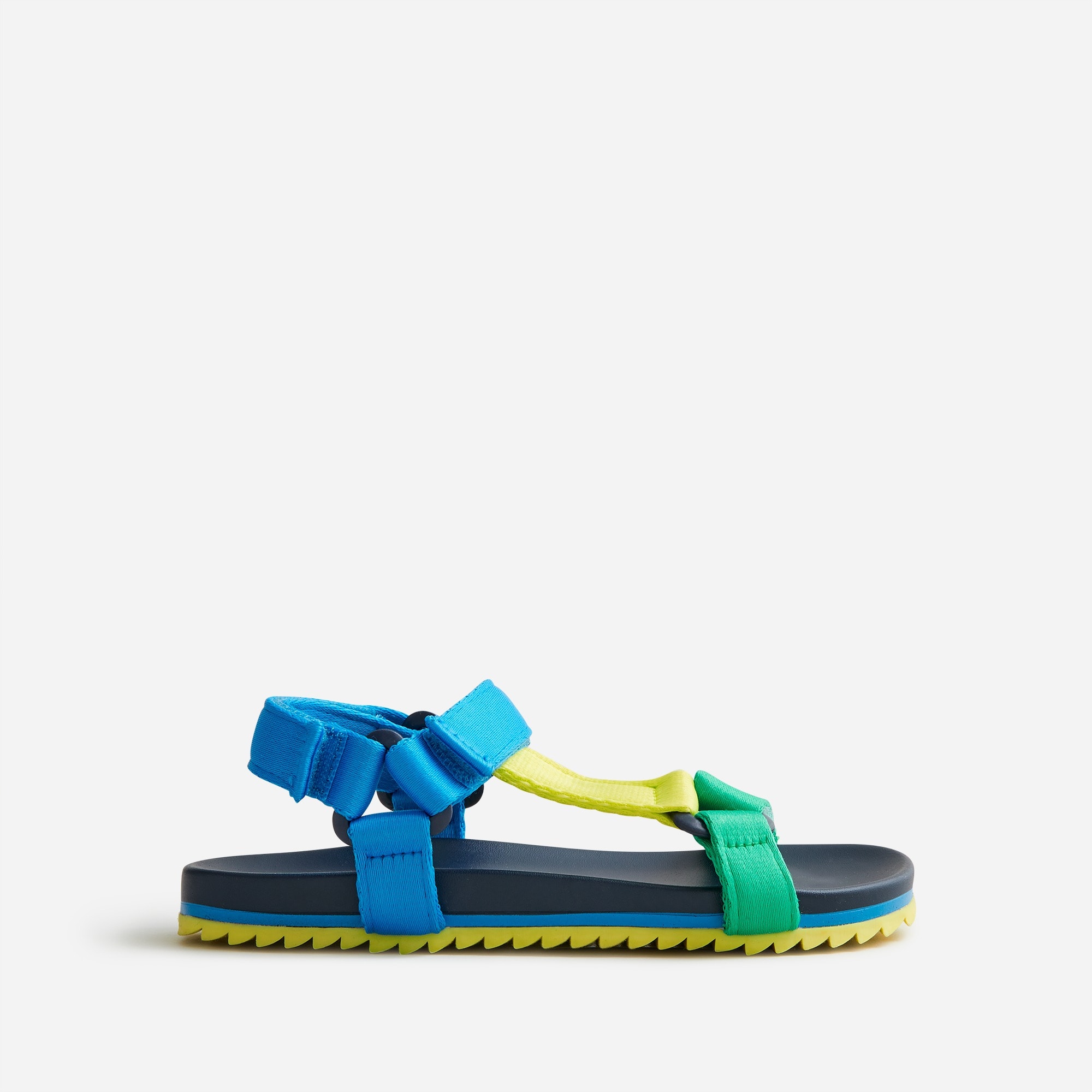  Kids&apos; sporty-strap sandals in colorblock
