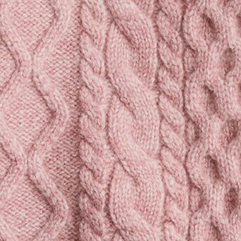 Limited-edition DEMYLEE New York™ X J.Crew cable-knit cardigan sweater MARLED PINK limited-edition demylee new york™ x j.crew cable-knit cardigan sweater for women