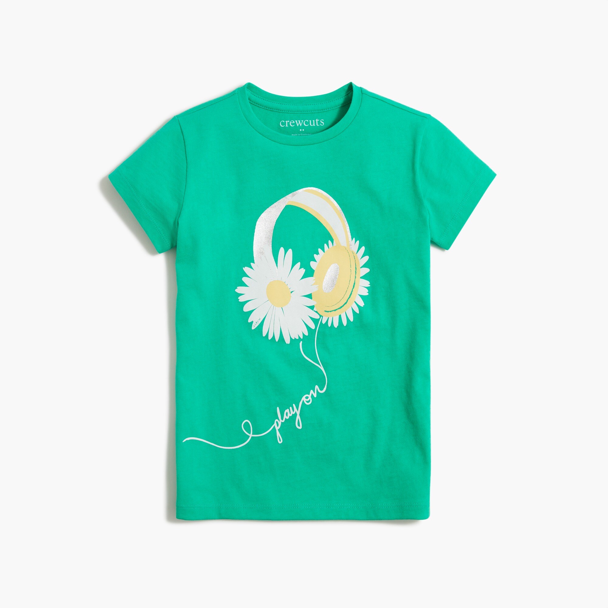 girls' daisy graphic tee for girls