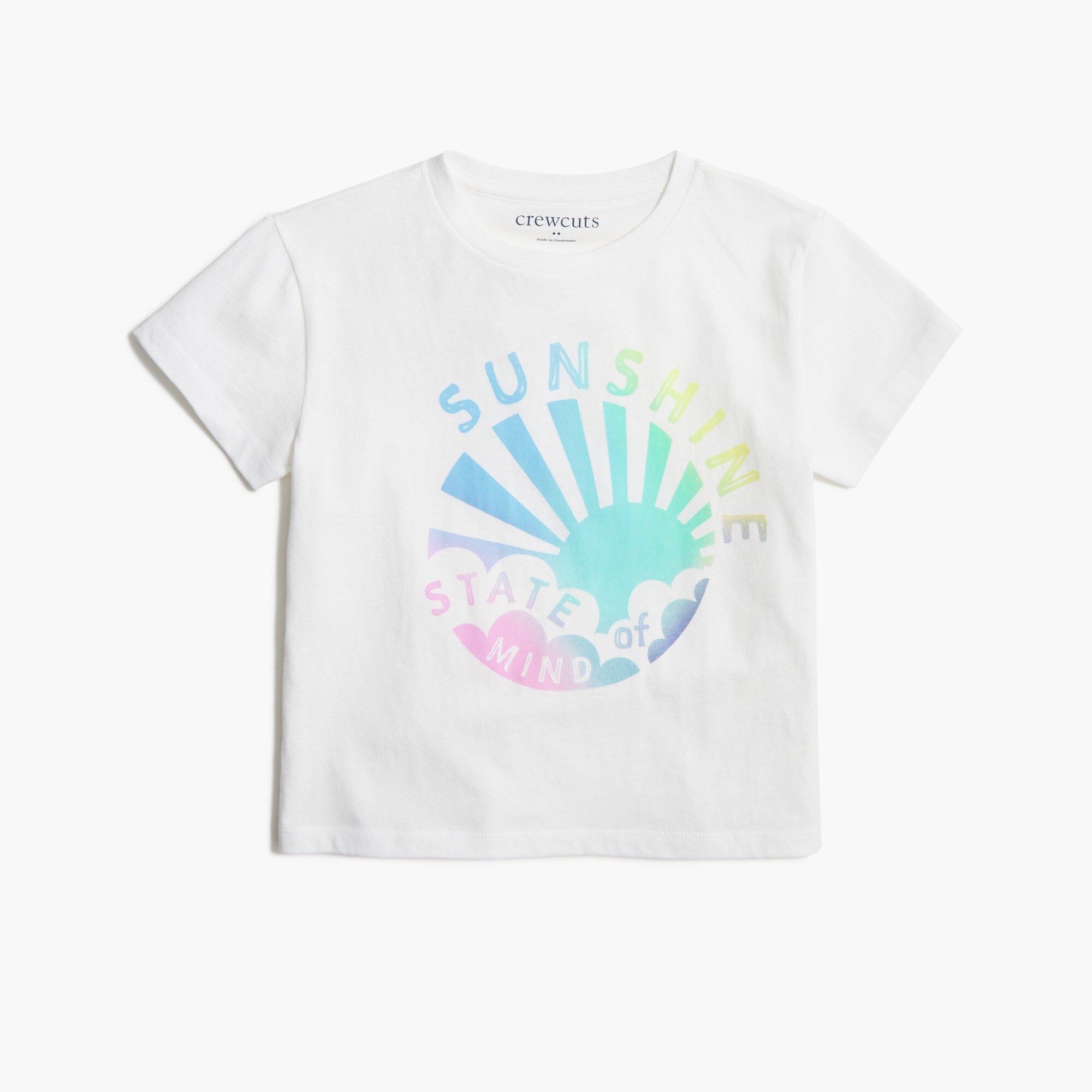 girls' sunshine state boxy-fit graphic tee for girls