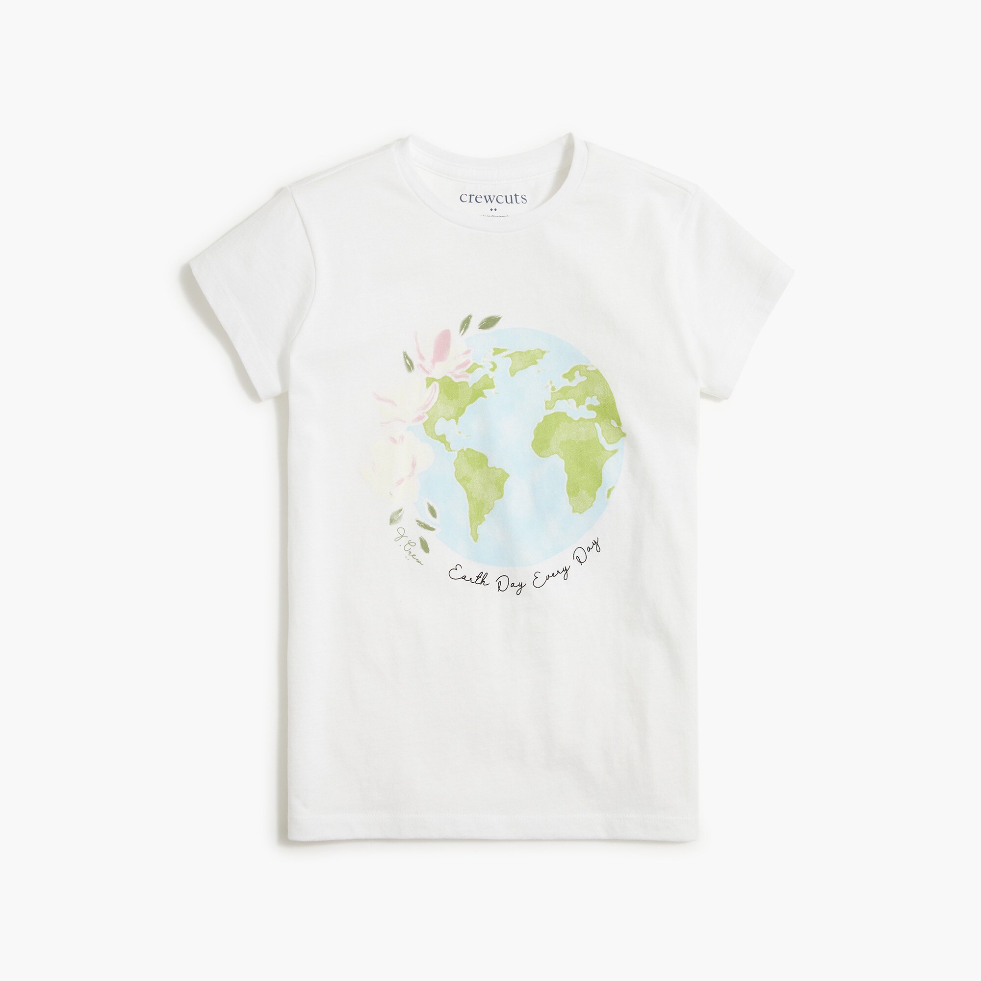 girls' earth graphic tee for girls