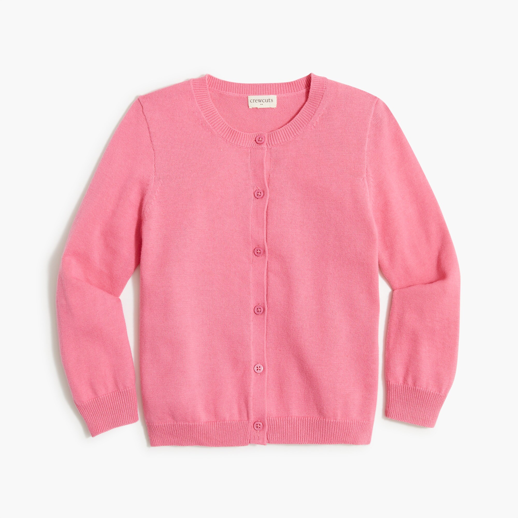 factory: girls&apos; casey cardigan sweater for girls, right side, view zoomed