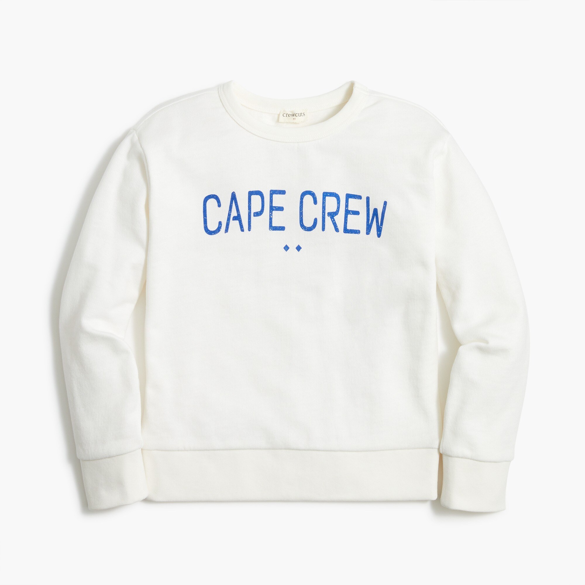 Kids' cape crew sweatshirt