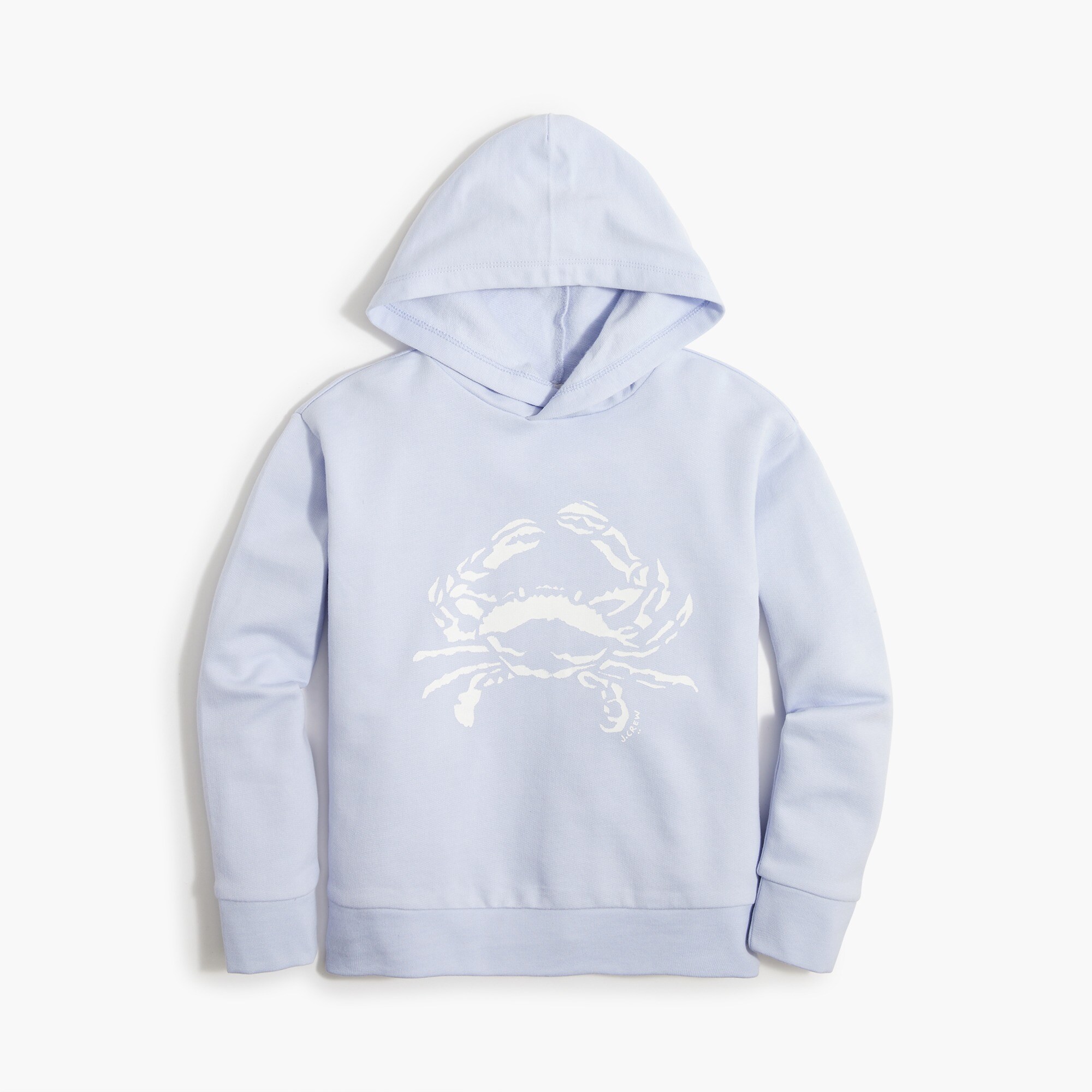 Kids' logo crab hoodie