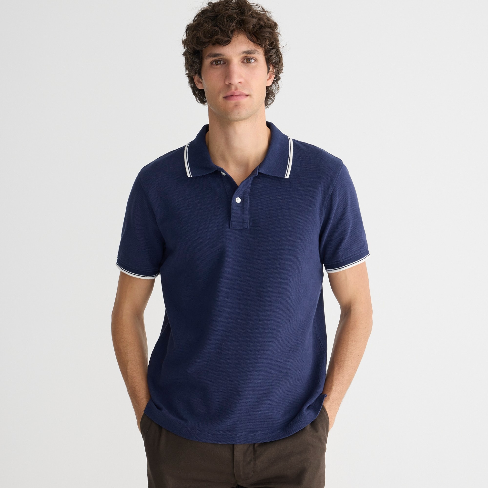 mens Tall classic piqu&eacute; polo shirt