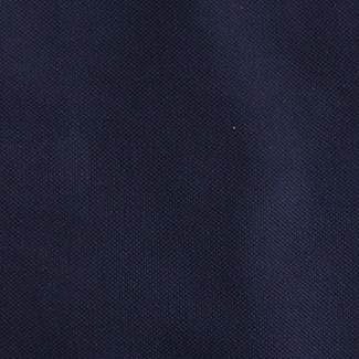 Tall piqu&eacute; polo shirt in stripe NAVY IVORY DBL TIPPED