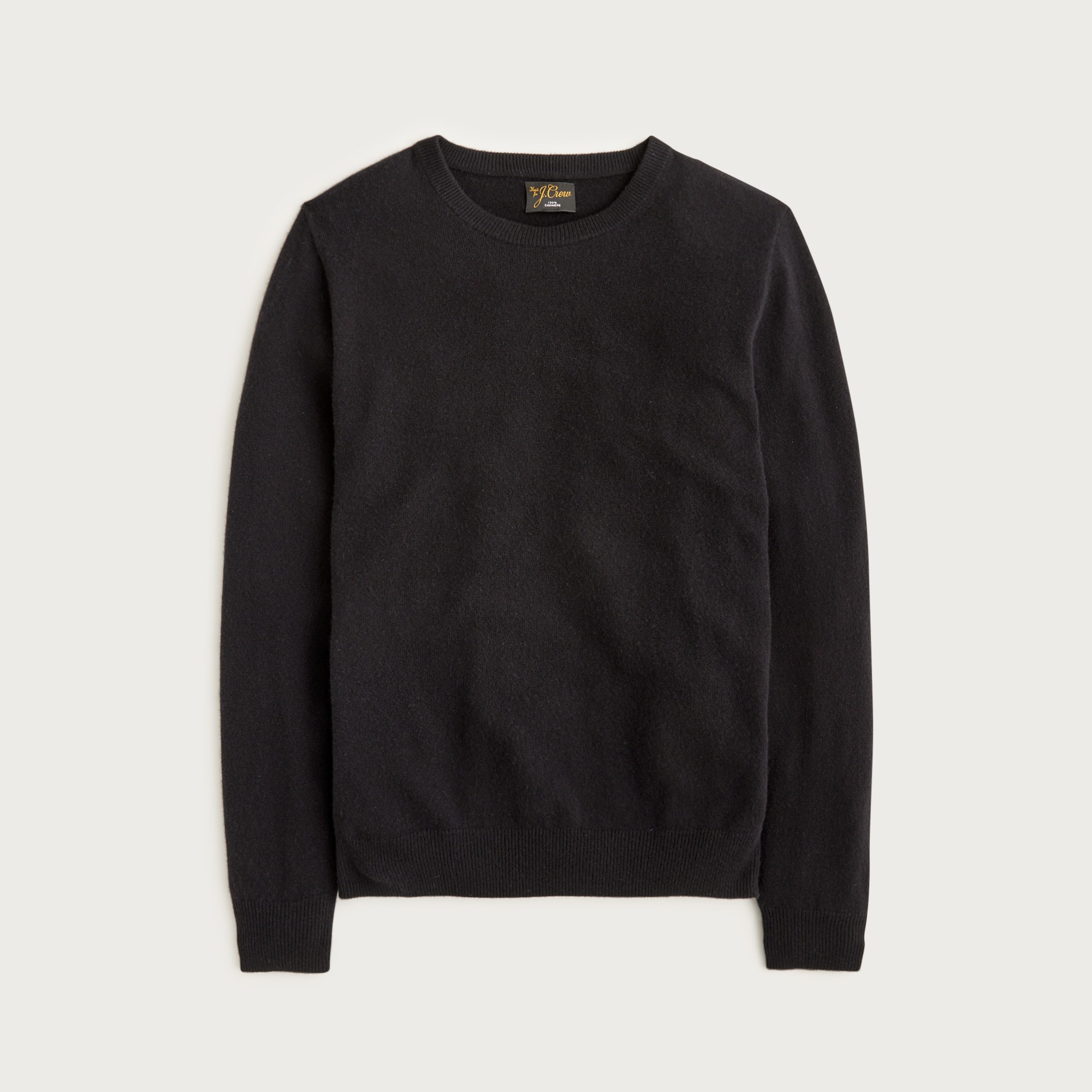Tall cashmere crewneck sweater