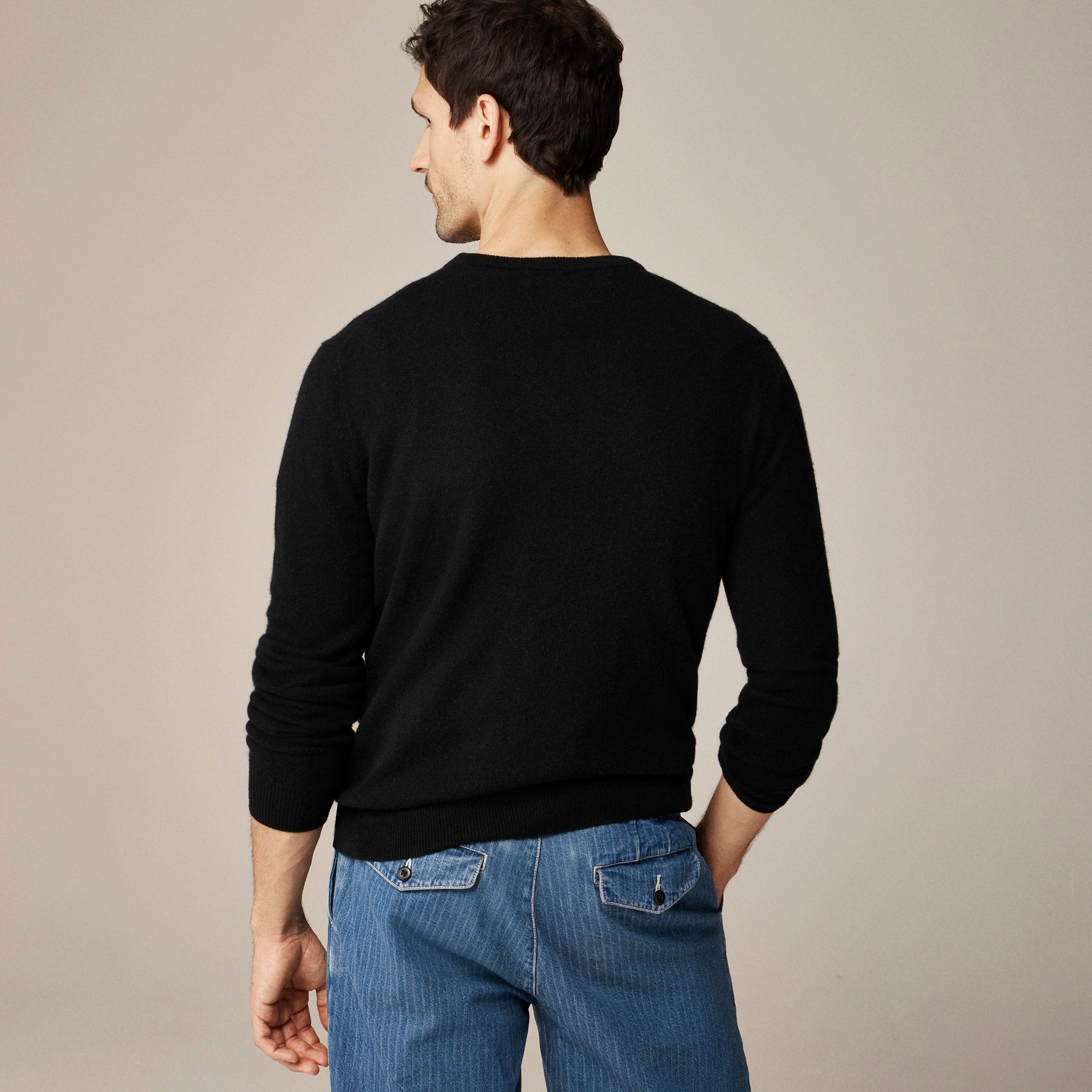 Cashmere crewneck sweater