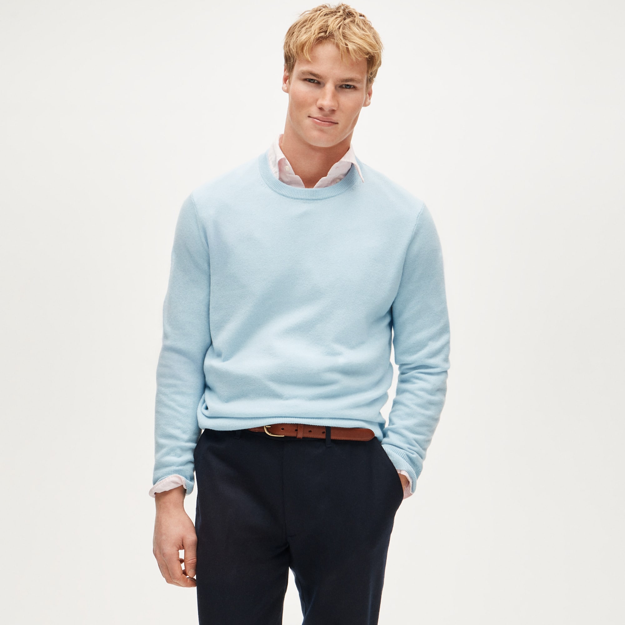 Cashmere crewneck sweater