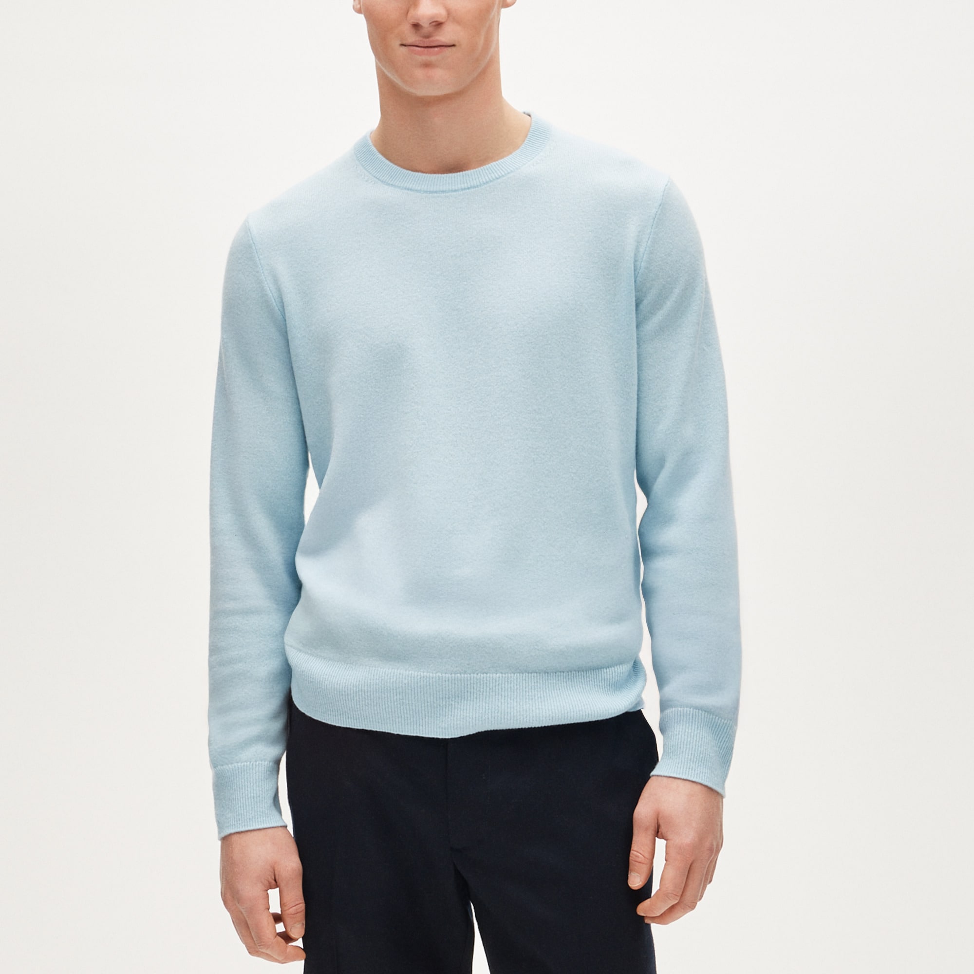 Cashmere crewneck sweater