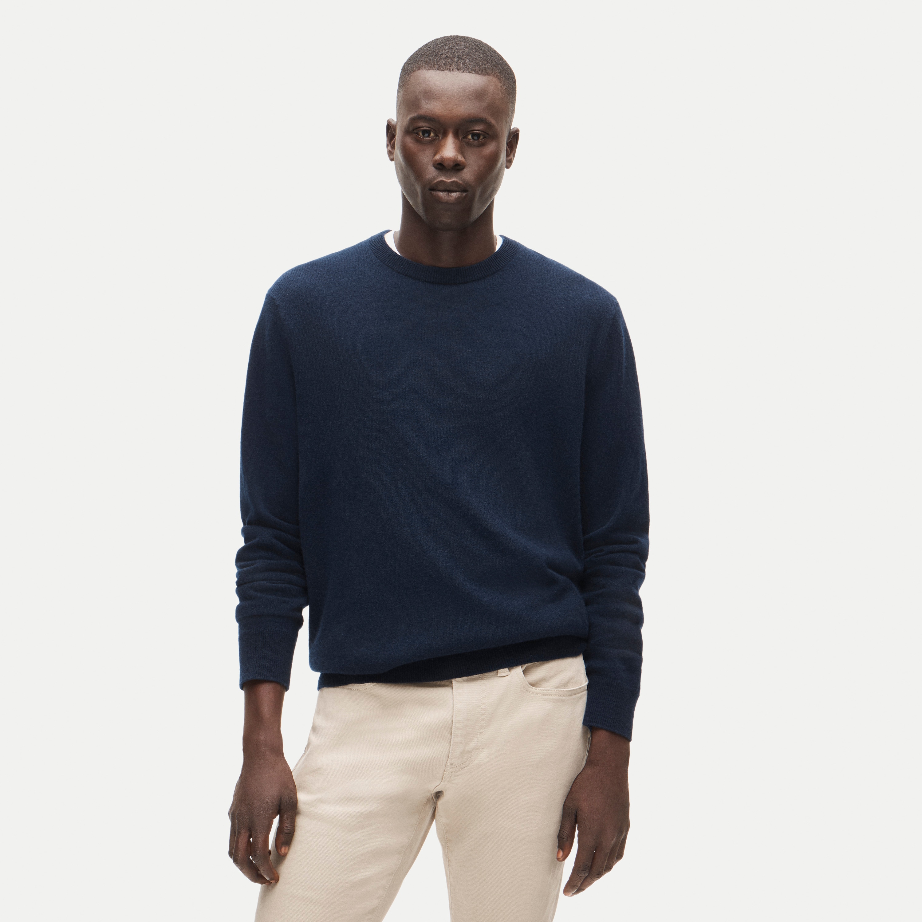 Cashmere crewneck sweater