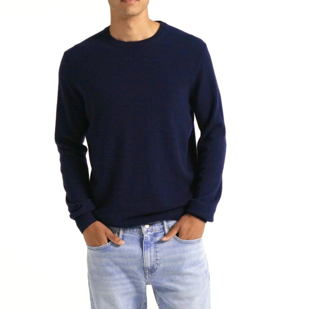 Cashmere crewneck sweater